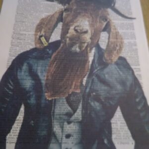 Groovy Goat Art Print