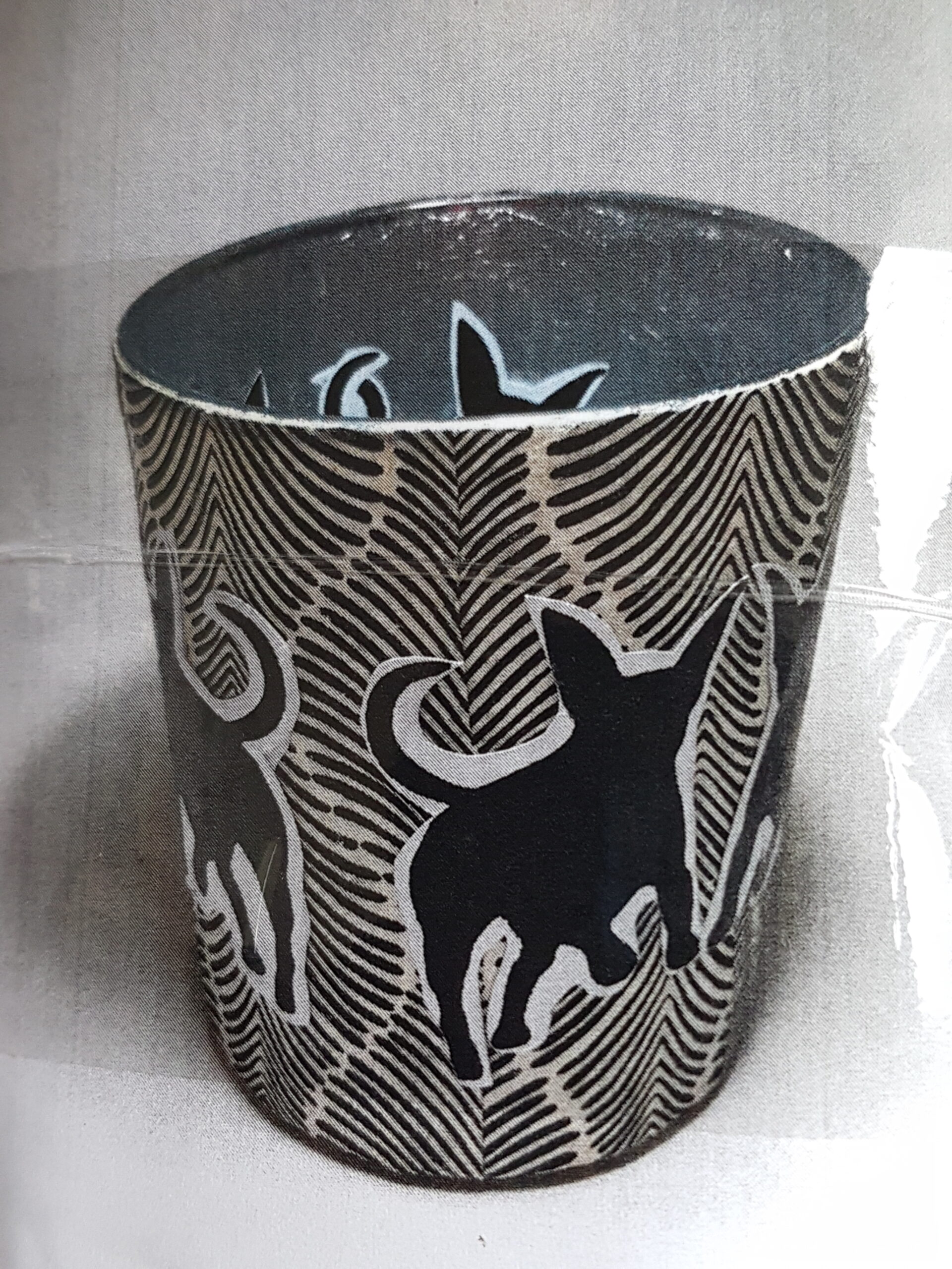 Artist Made Candle Holder #7 'Silhouette' - Image 2