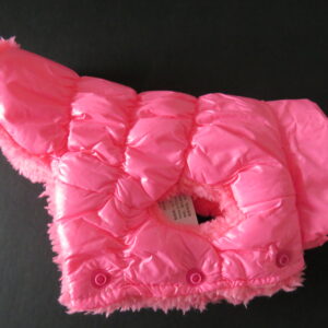 Dog Clothing - Pink Fluorescent Coat