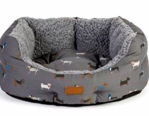 FatFace - Marching Dogs Deluxe Slumber Dog Bed