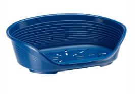 Fernplast Siesta 2 Plastic Bed - Blue - Image 2