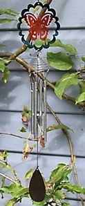 Flamboya Butterfly Windchime - Image 2