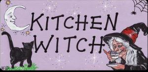 Sign: Kitchen Witch by Smiley-Signs