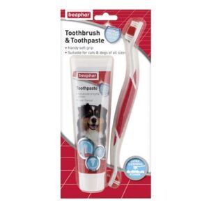 Beaphar - Toothbrush & Toothpaste Set