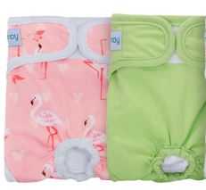 Teamoy - Washable Female Dog Nappies - Small