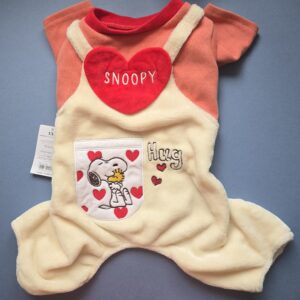 Dog Clothing - Snoopy Romper Suit