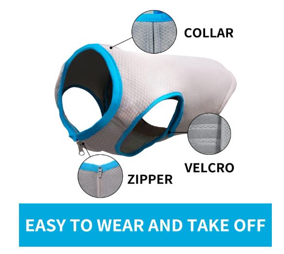 ALL FOR PAWS - Dog Cooling Vest - large - Image 4